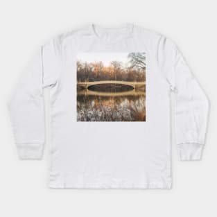 Bow Bridge Last Day Kids Long Sleeve T-Shirt